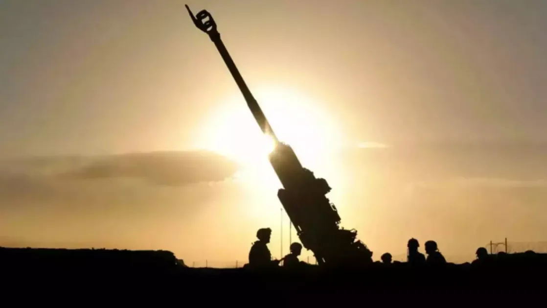 155-миллиметровая гаубица. 