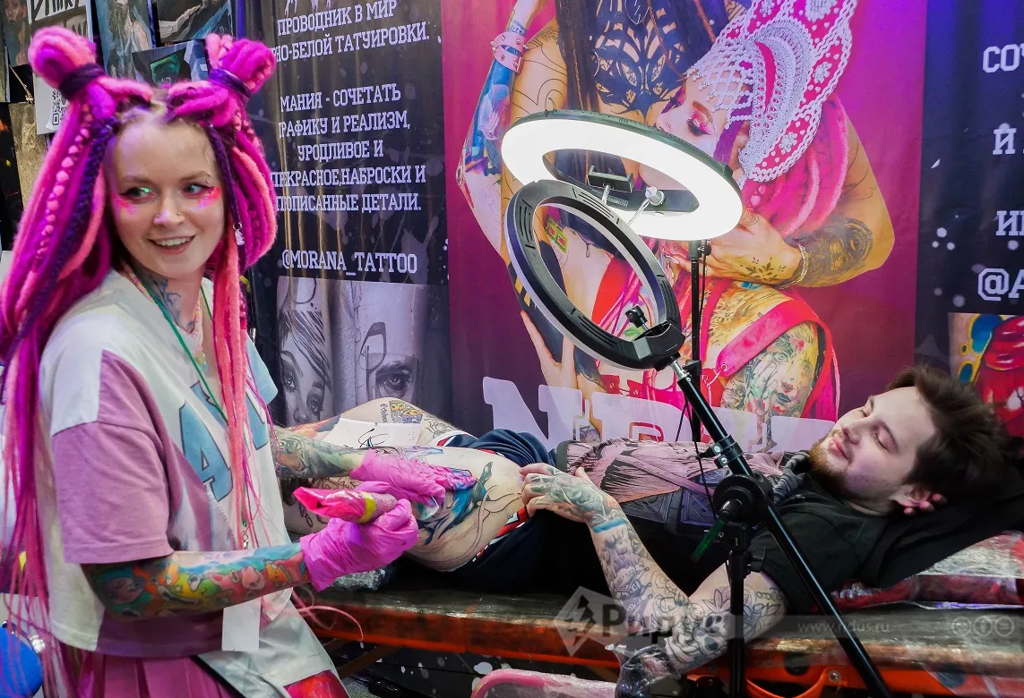 ХХ Московский Фестиваль татуировки. 