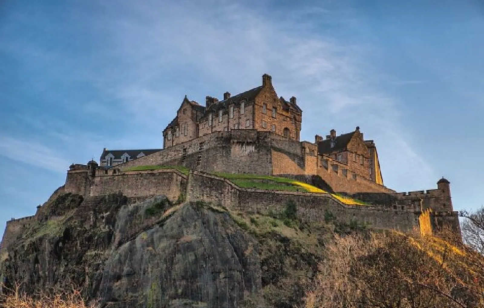 Эдинбургский замок, Шотландия.