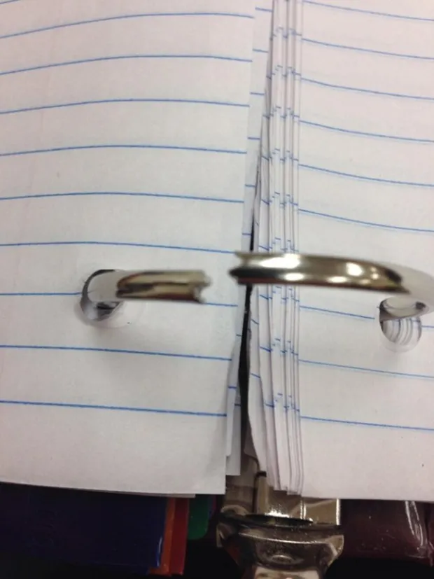 Искривление скоб.