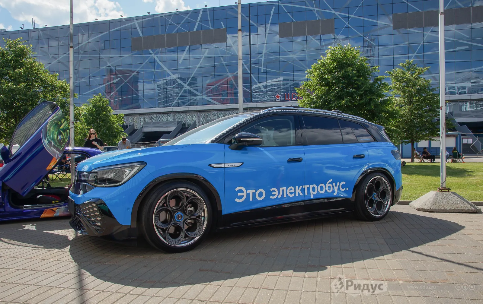 TuningShow-2024, она и правда электрическая. 