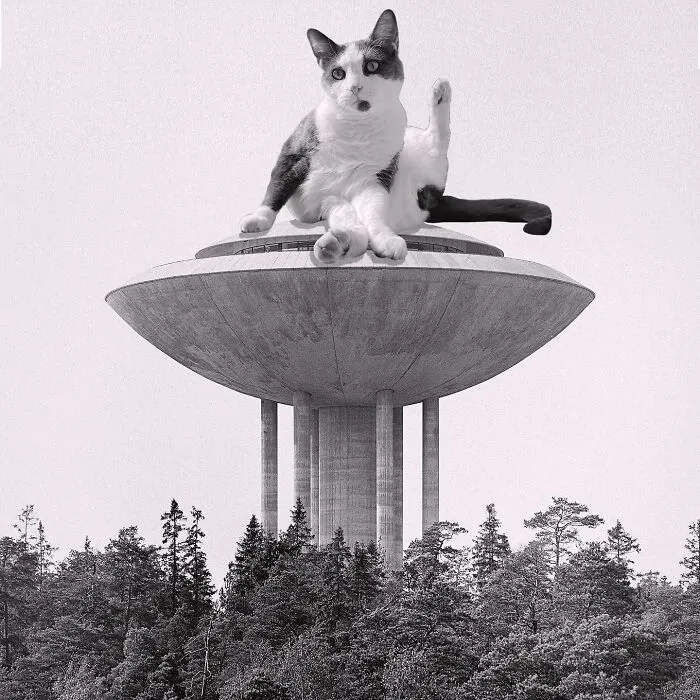 Водонапорная башня Хаукилахти, Финляндия.