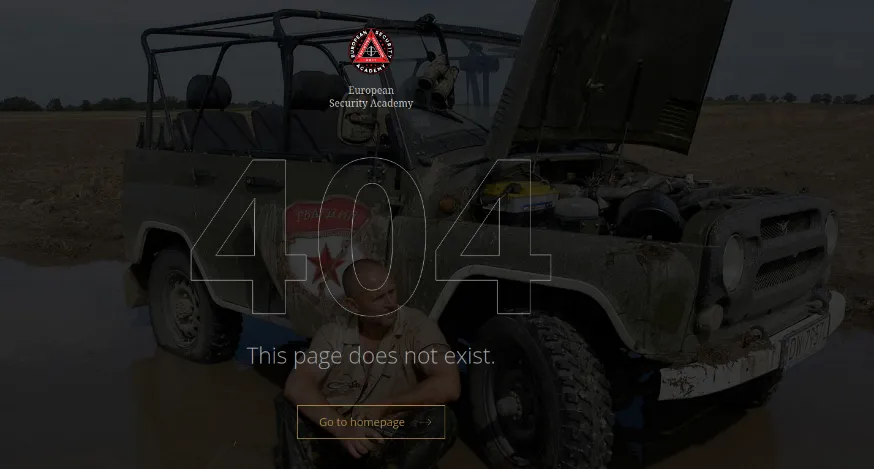 Удаленная страница с сайта компании ESA