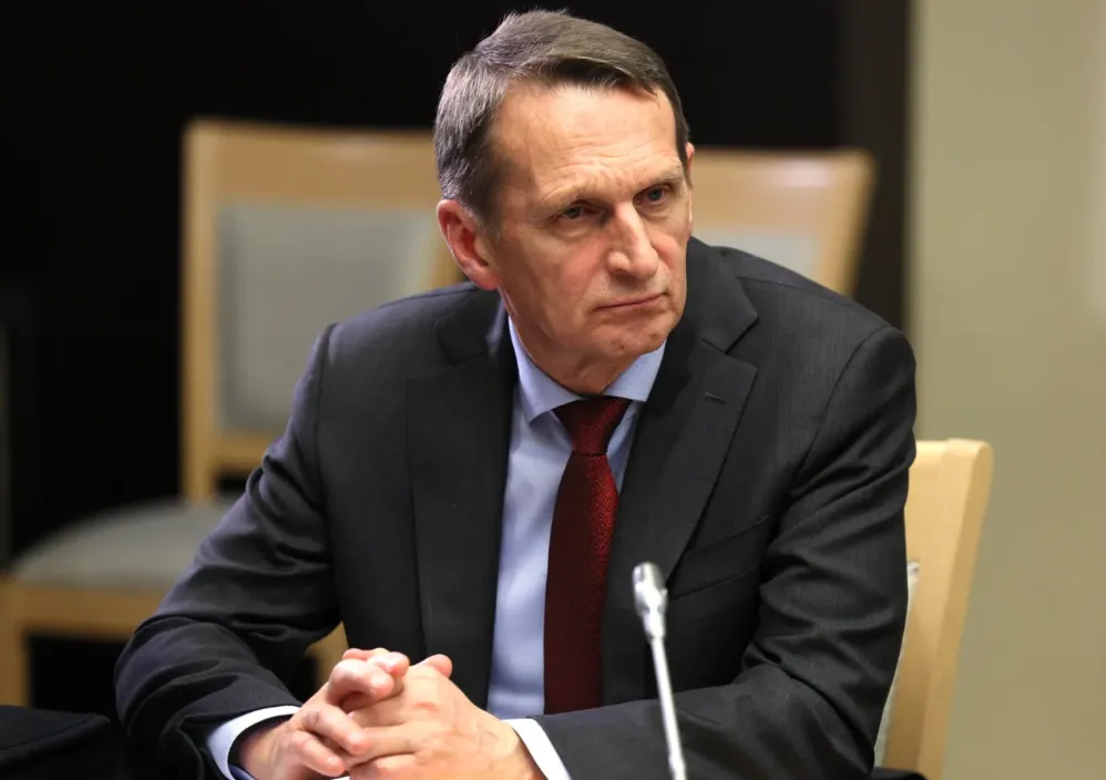 Директор Службы внешней разведки России Сергей Нарышкин. 
