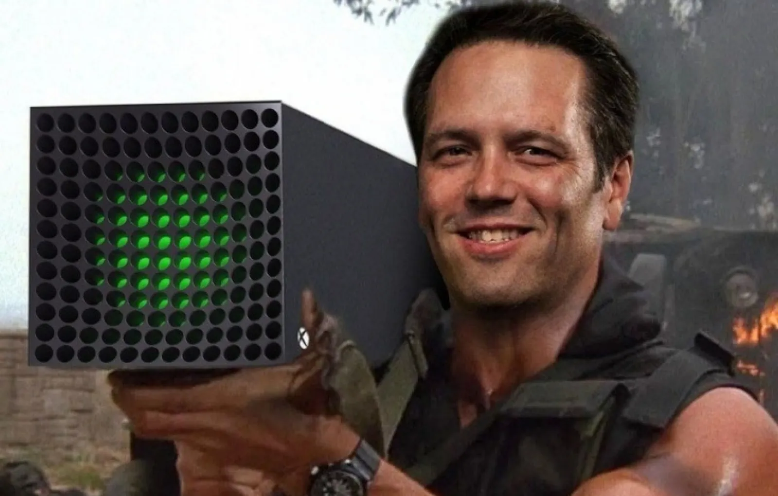 Фил Спенсер сам является заядлым игроком, поэтому количество фотожаб с ним зашкаливает.