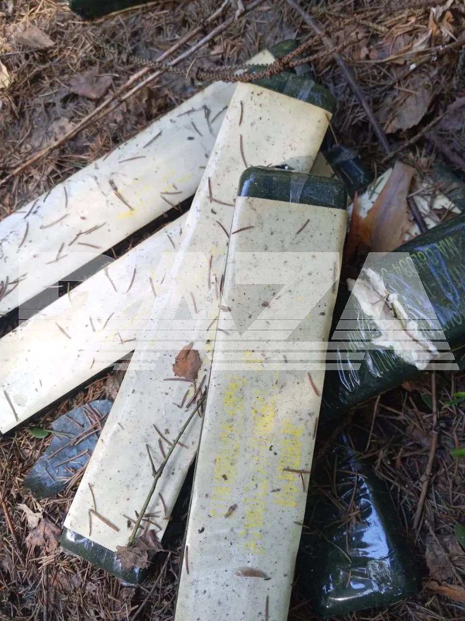 Упавший возле Ногинска дрон 