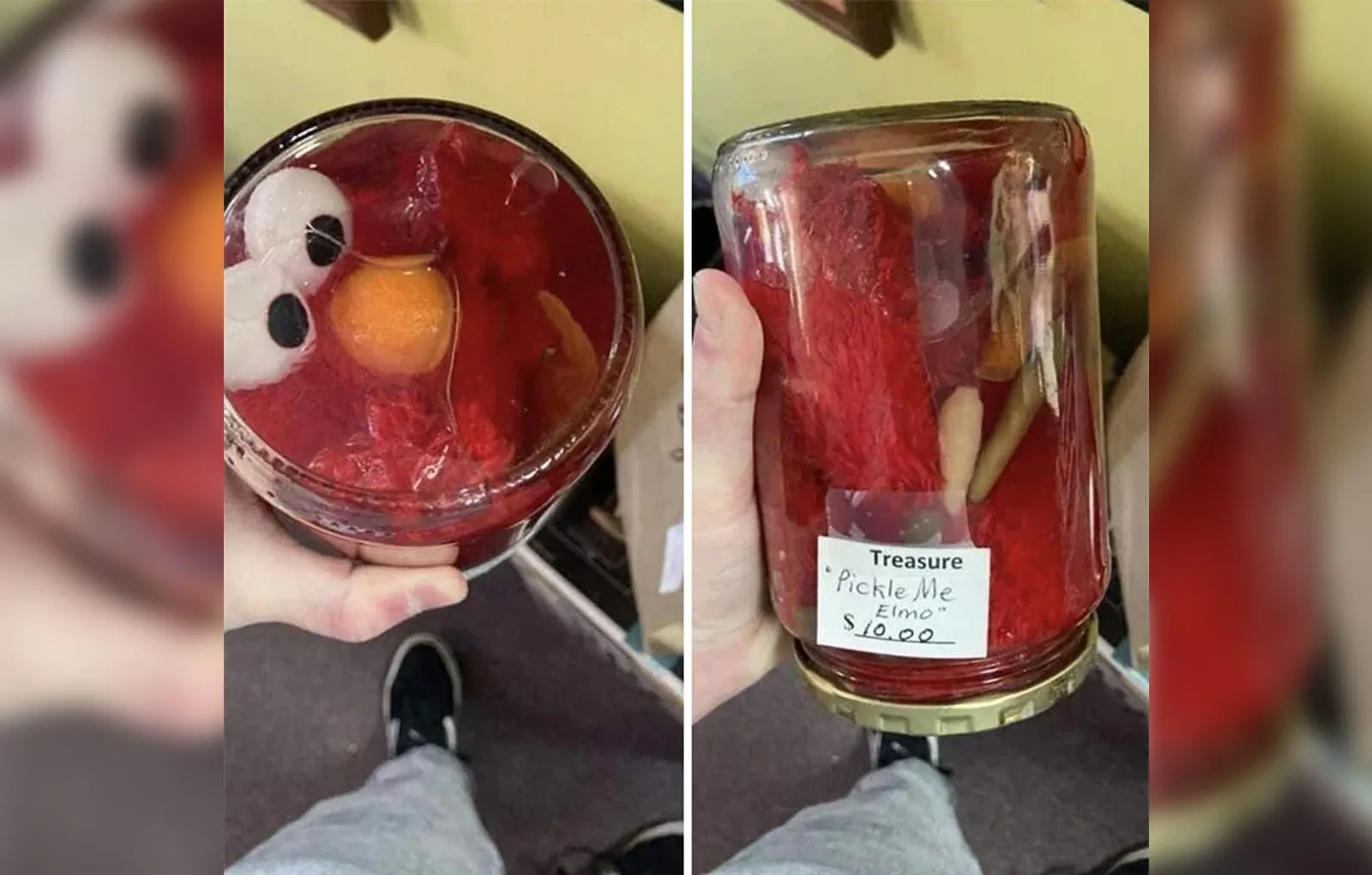 Элмо, что они с тобой сделали?!