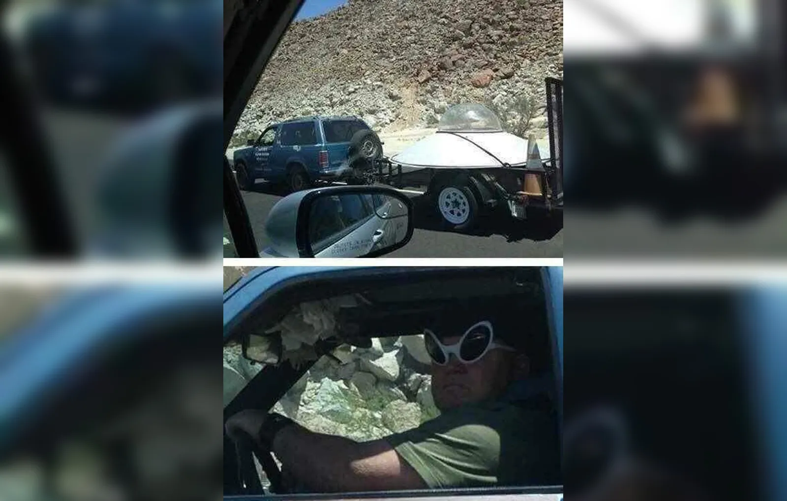 На фото сняли контакт с внеземными цивилизациями.