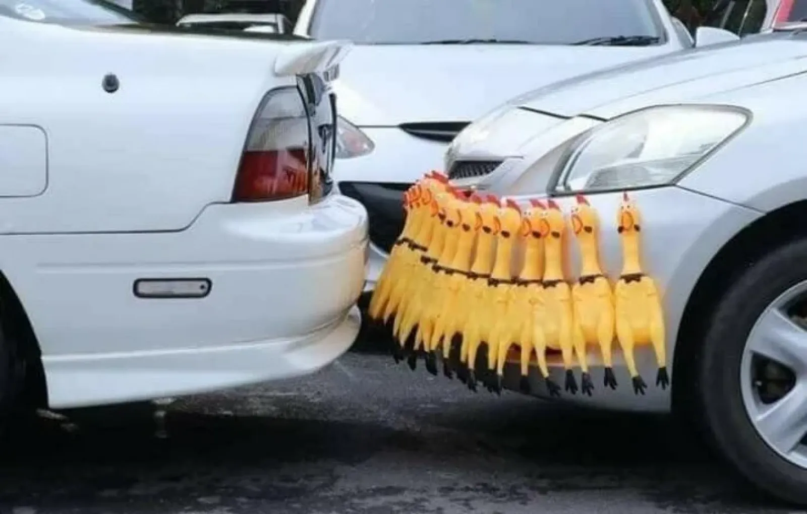 Когда не хватило на парктроник.