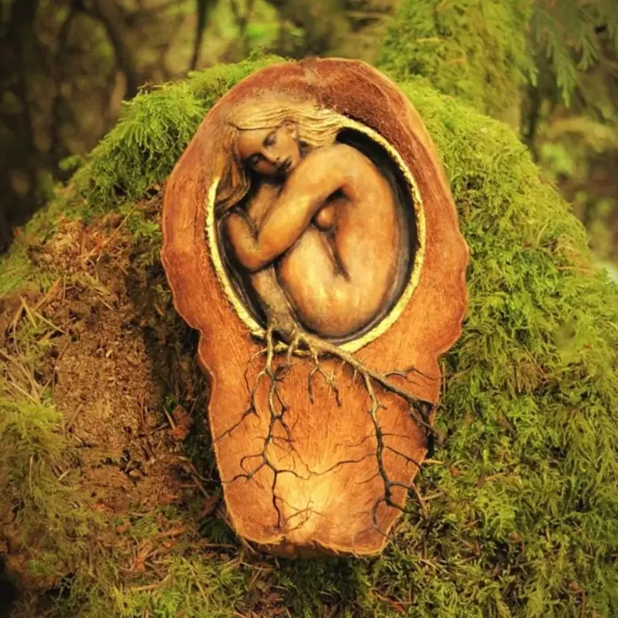 Рождение лесной нимфы.