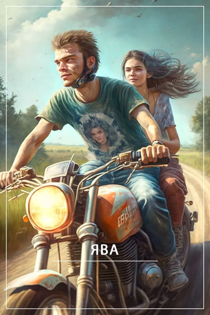 Мне на днях исполнилось 16 лет Захотел я двухколёсный драндулет Я к батяне подошёл, сказал: «Купи Мне на «Яву» ты кусочек накопи»