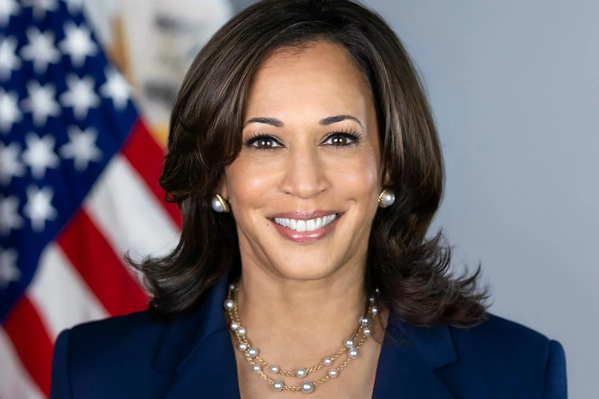 Вице-президент США Камала Харрис.