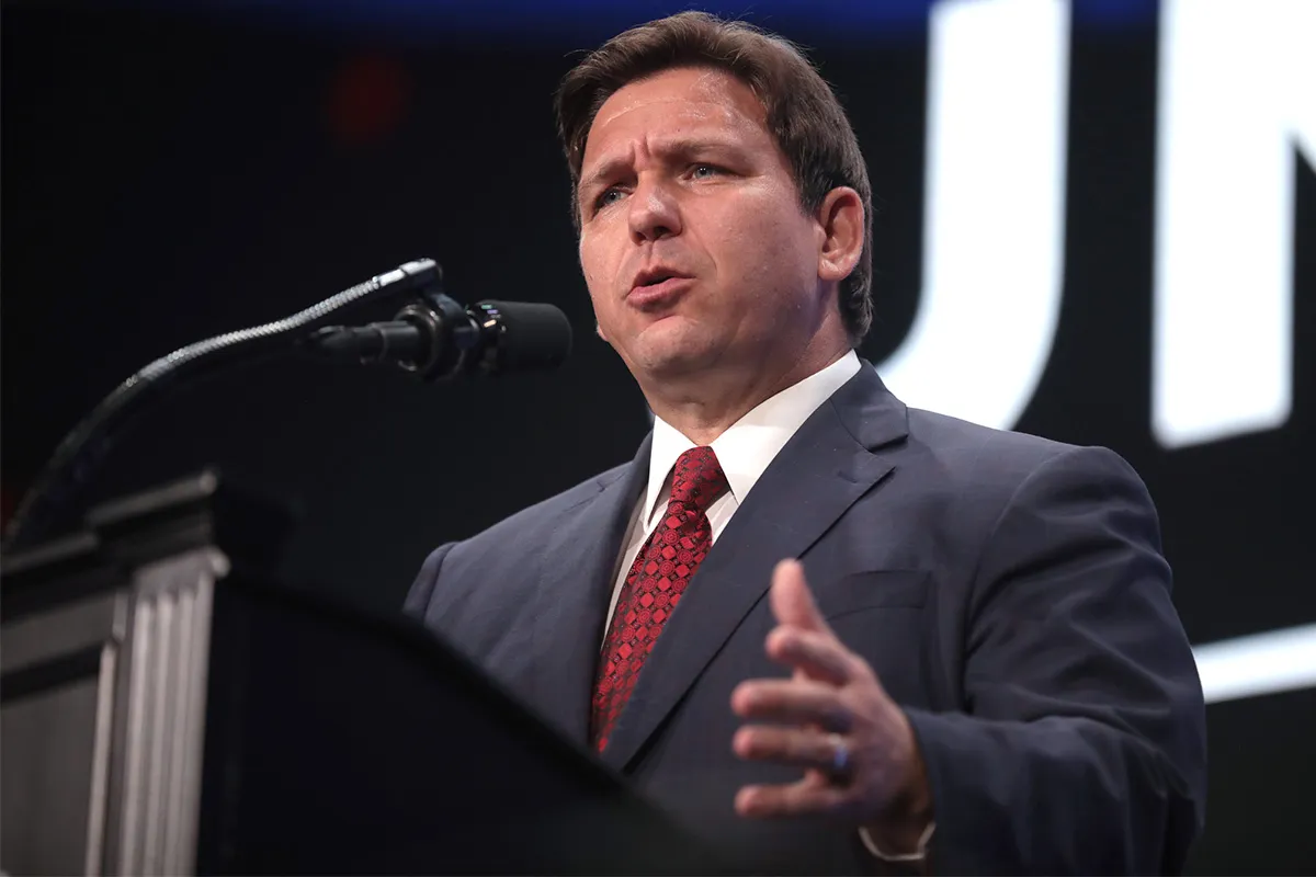 Губернатор Флориды Рон ДеСантис