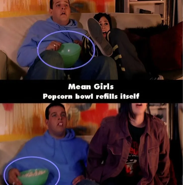 Самовосполняющаяся миска с попкорном. 