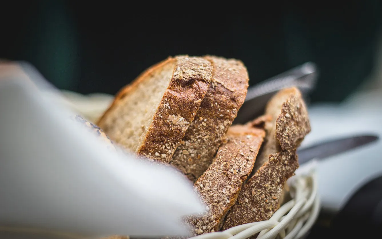 Цельнозерновой хлеб.