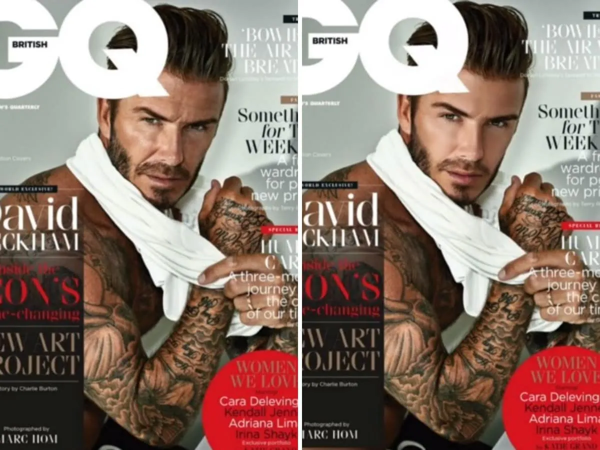 Дэвид Бекхэм.