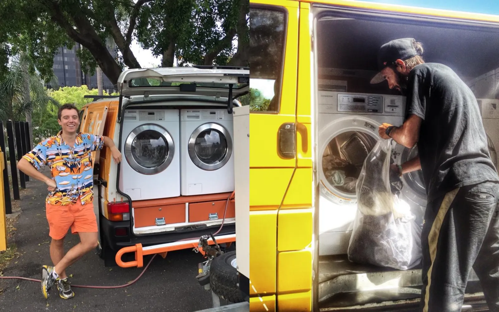 В прачечных Orange Sky Laundry бездомные могут постирать любые свои вещи: от мелкой обуви до огромных пледов. 