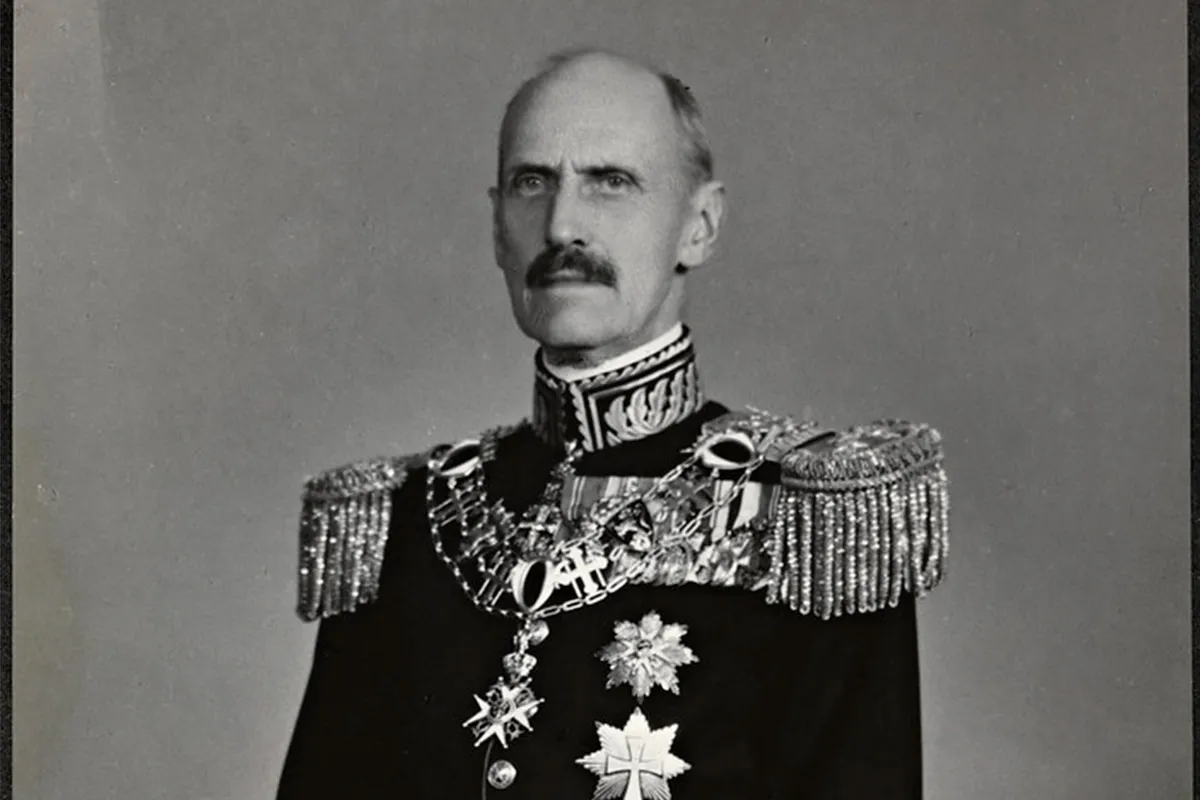 Король Норвегии Хокон VII 