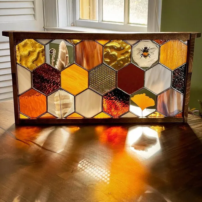 Витражи ручной работы.