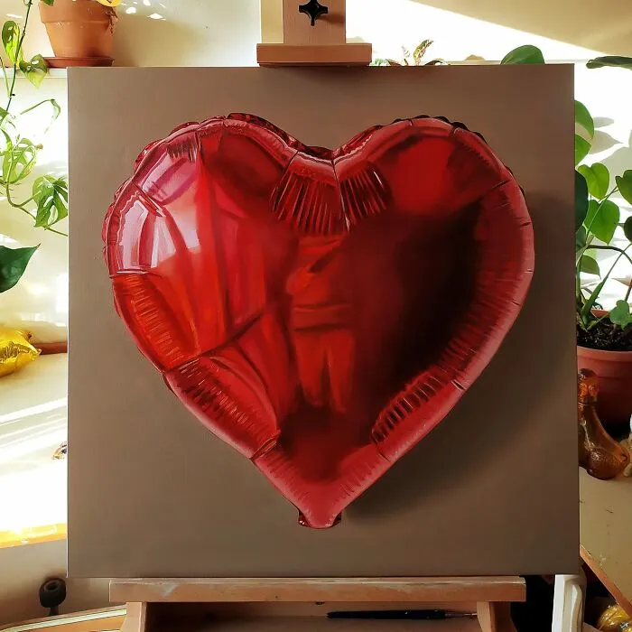 3D-картина маслом.