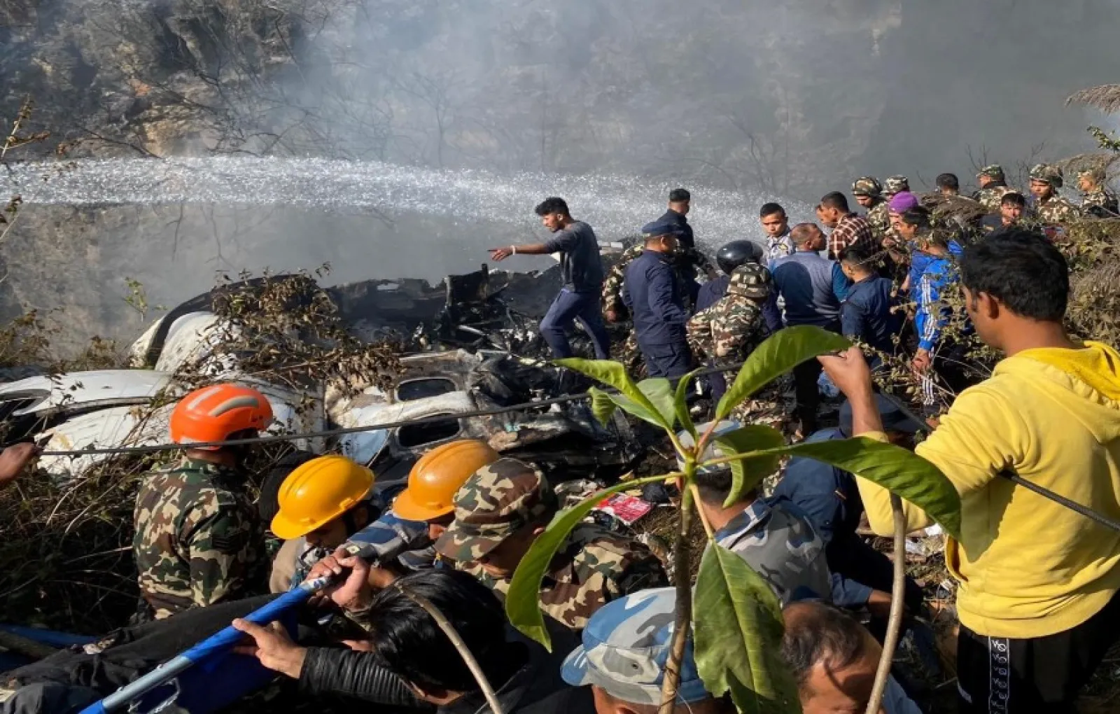 Потерпевшее крушение 2023. Катастрофа ATR 72 В Покхаре. В Непале разбился самолет 2023.