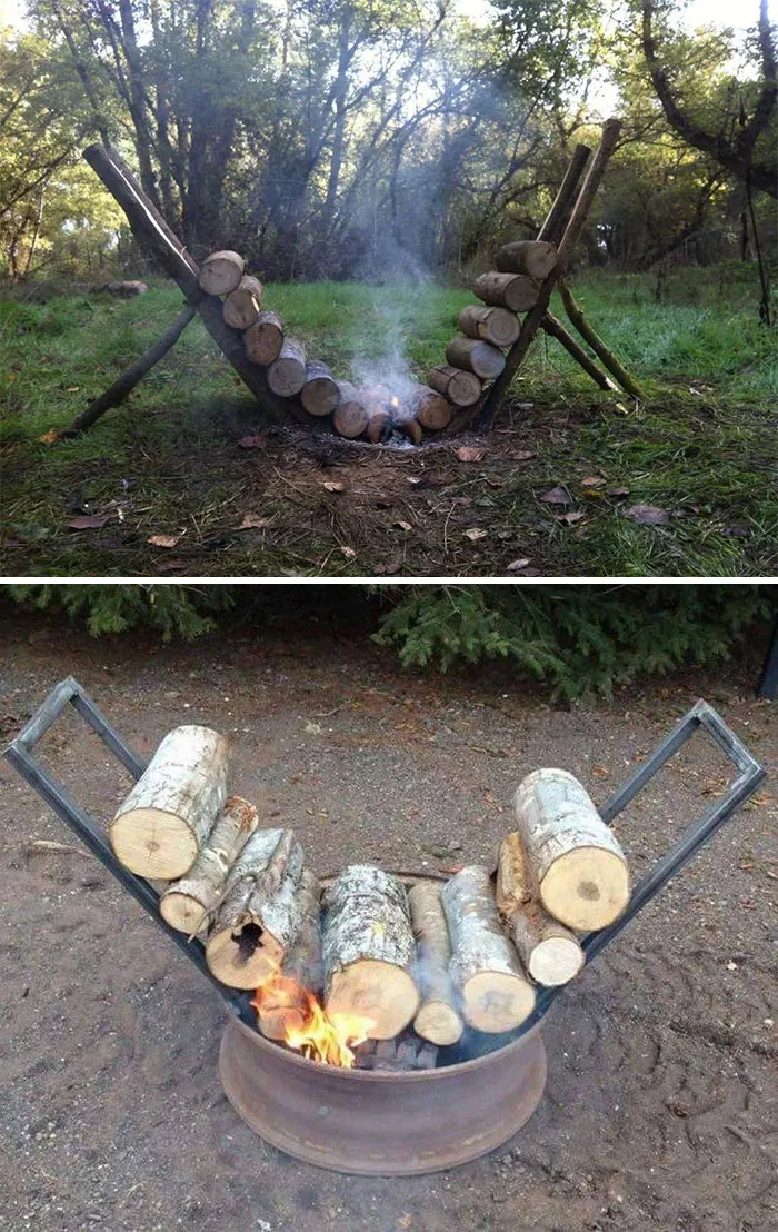 «Самоподдерживающийся костер».