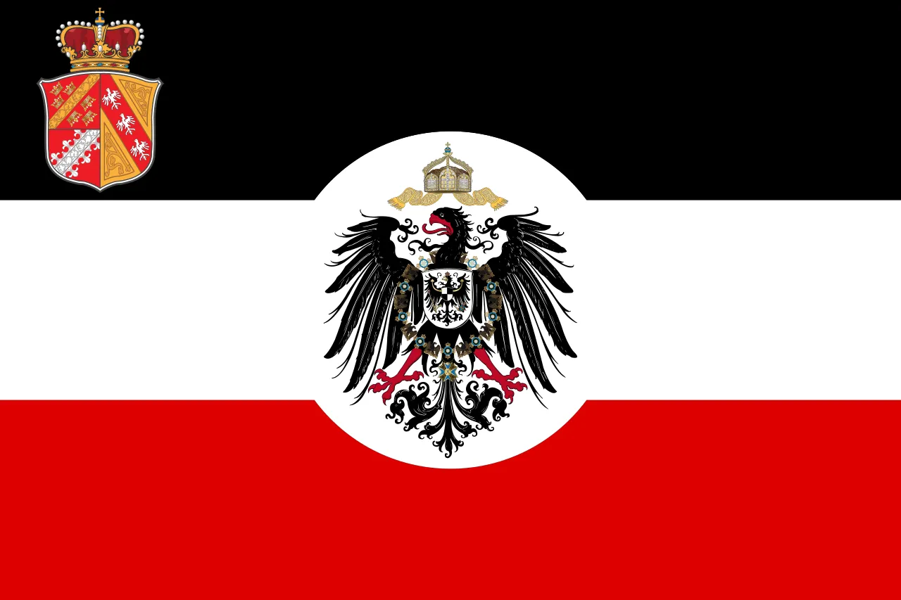 Флаг имперской земли Эльзас-Лотарингия 