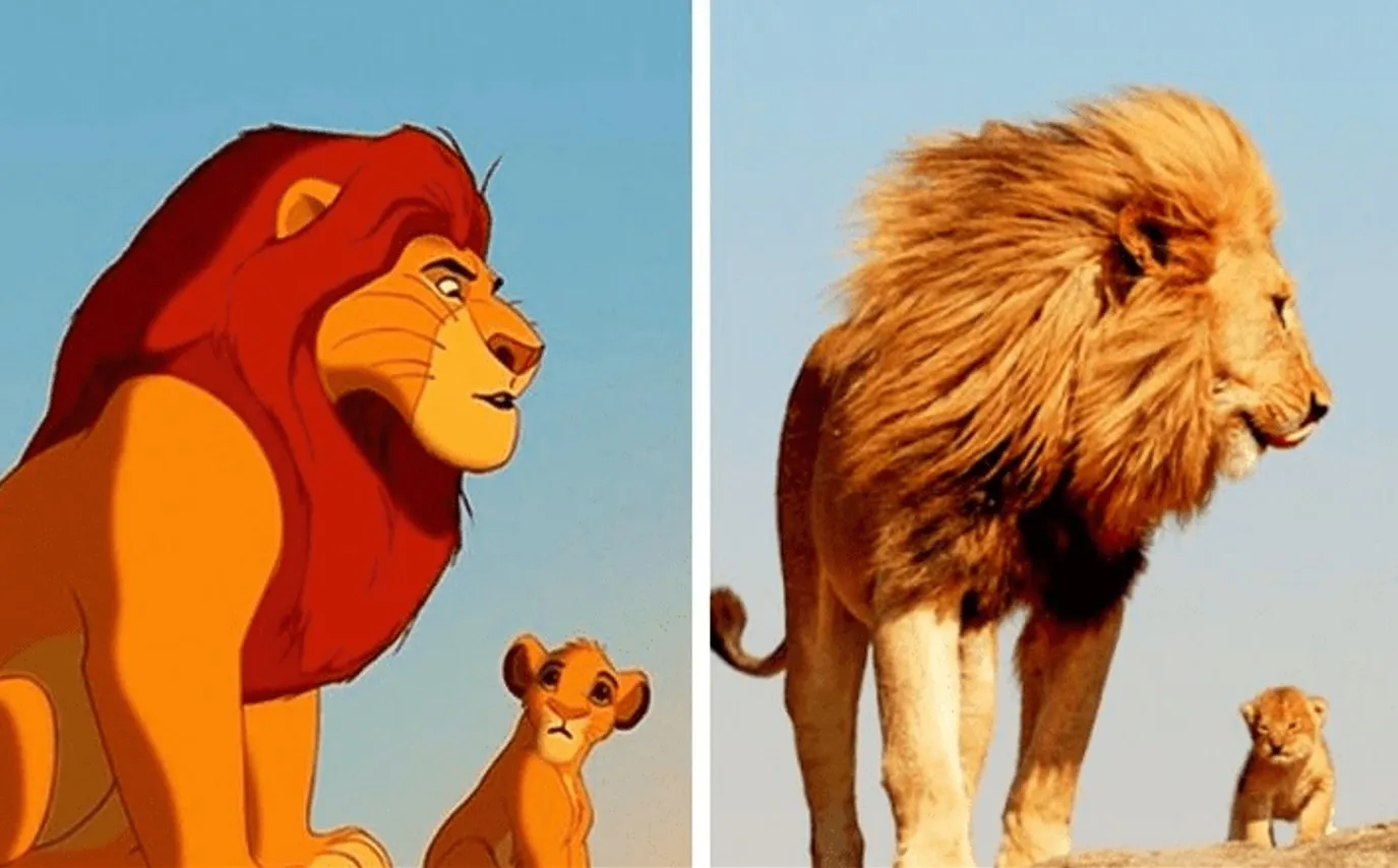 Симба и Муфаса, «Король лев».