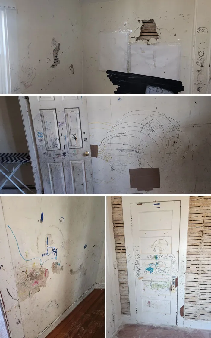 «Вот что последние арендаторы нашей квартиры оставили после себя».