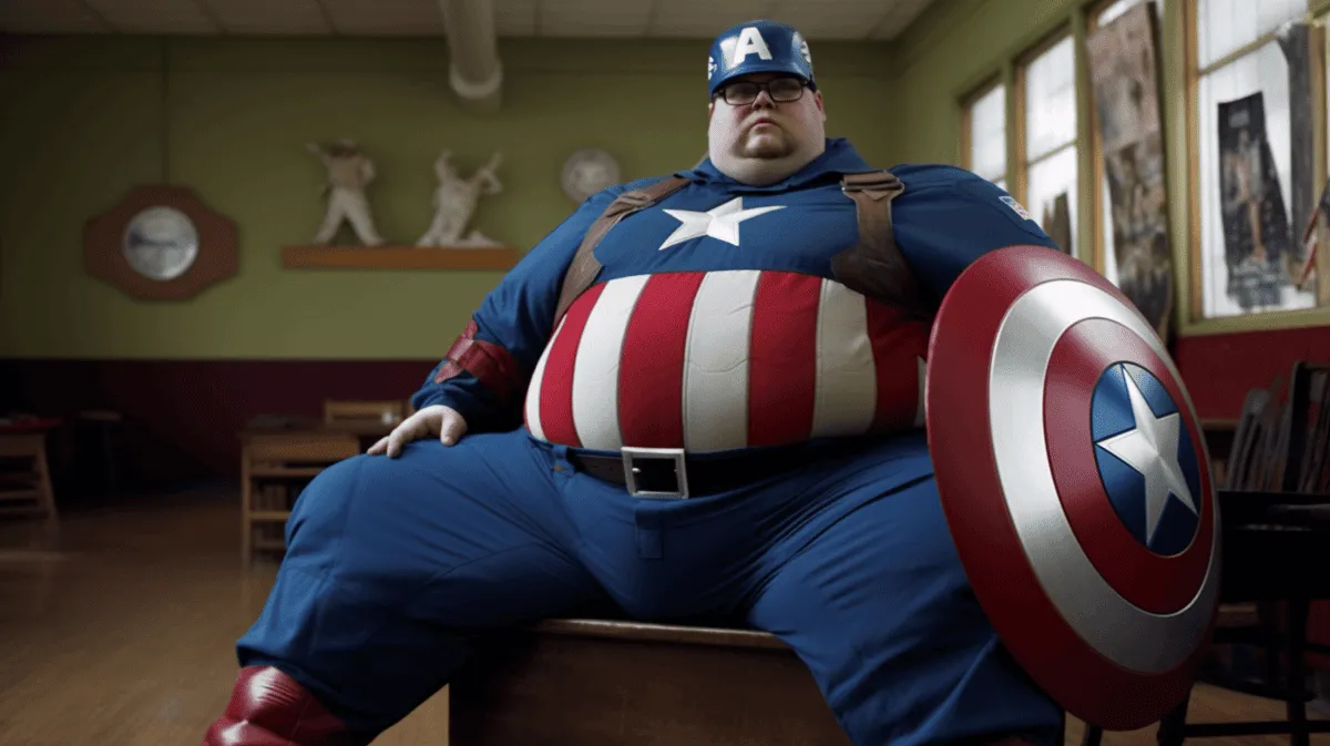 Капитан Америка.