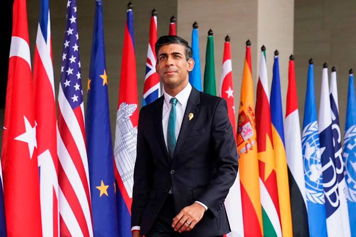 Премьер-министр Великобритании Риши Сунак 