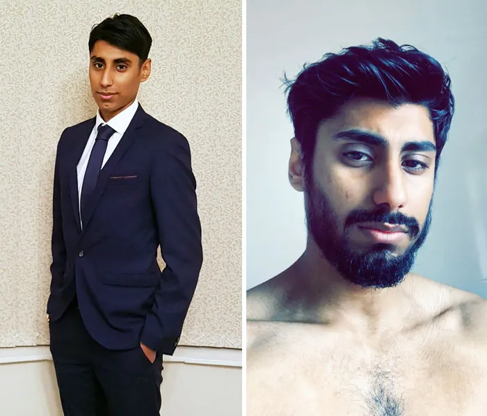 «Я отрастил бороду и сменил прическу. Небольшие изменения, но большие различия».