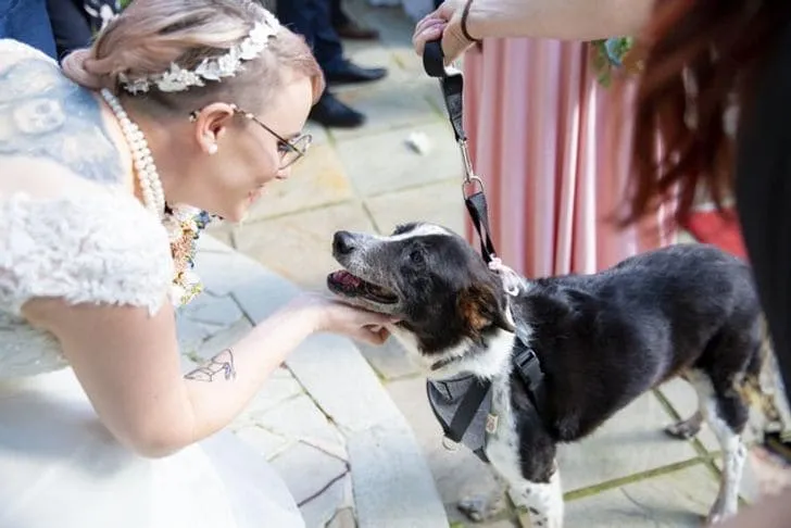 «Мой 14-летний мальчик в день моей свадьбы».