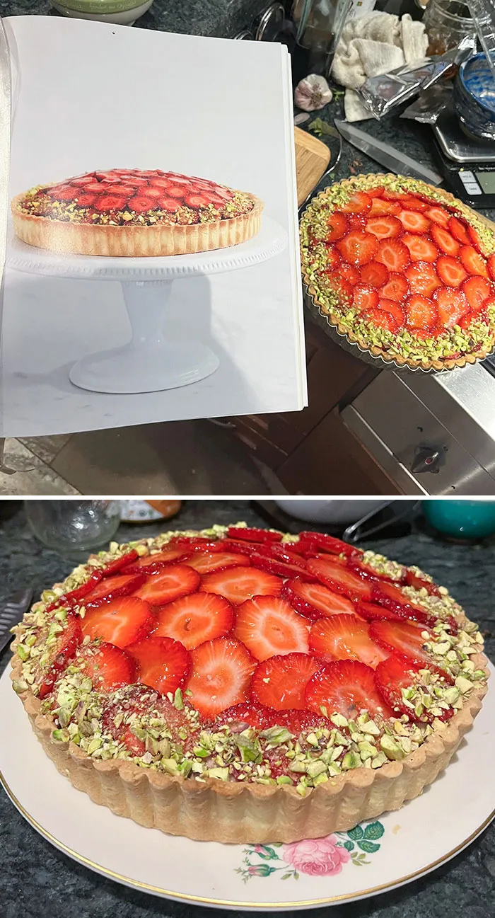 «Клубничный пирог в домашних условиях. Ожидания совпали с реальностью».