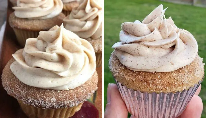 «Моя первая попытка сделать кексы».