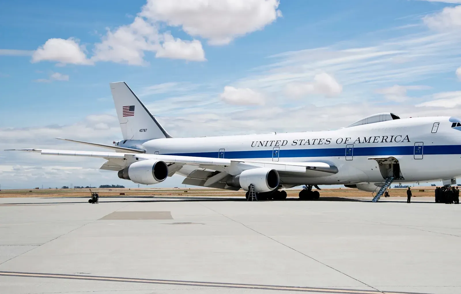 Boeing-747-E4B.  © flickr.com