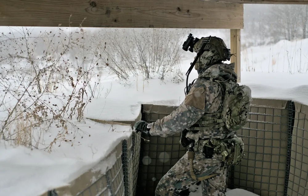 Latvian Armed Forces at “Winter Strike”