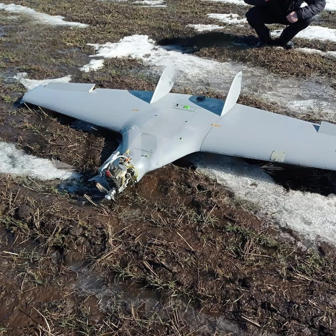 Упавший в Тульской области беспилотник