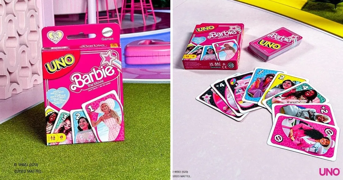 Настольная игра UNO Barbie.