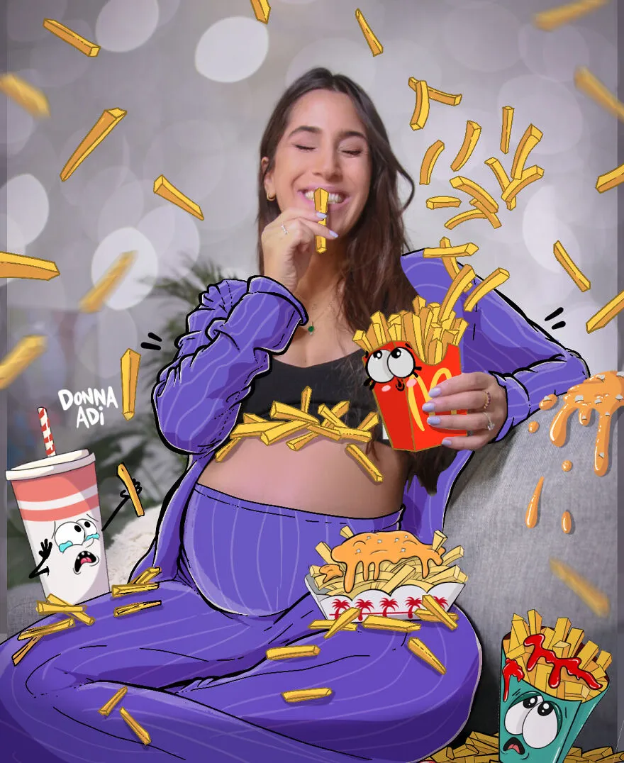 Картофель фри.