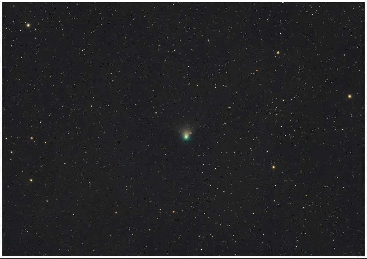 Комету теперь можно разглядеть в местах с особенно тёмным небом.