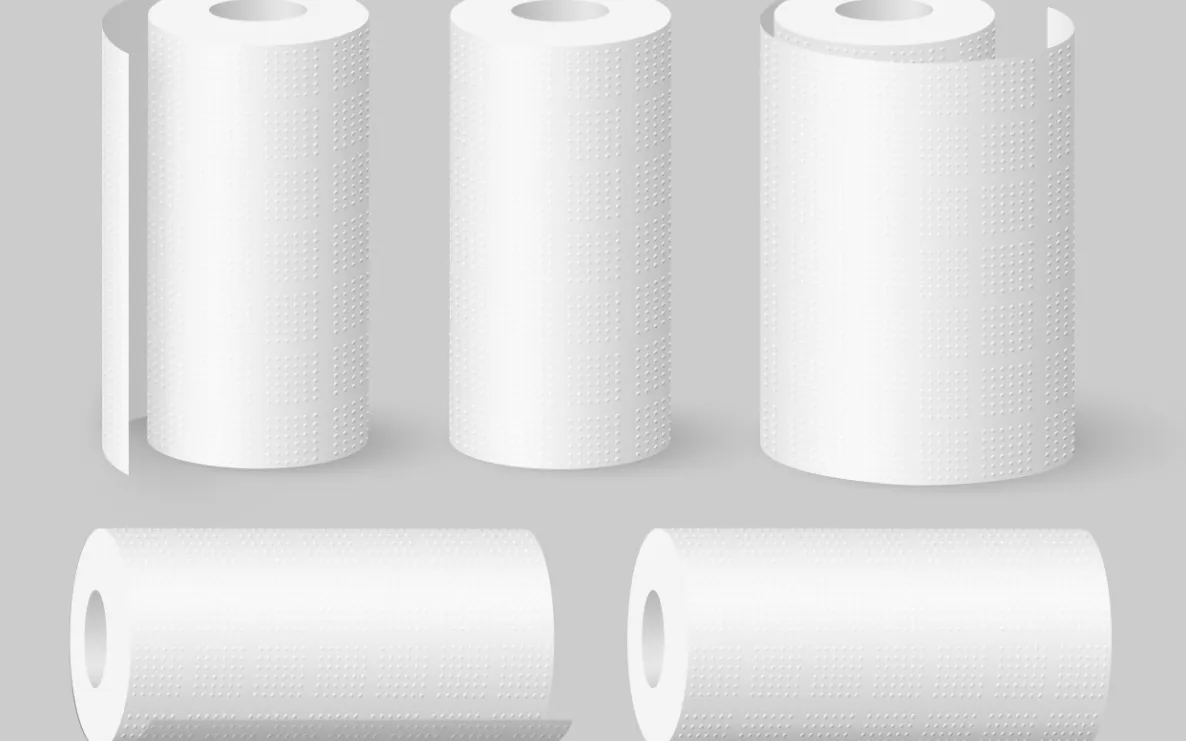 Бумажные полотенца.