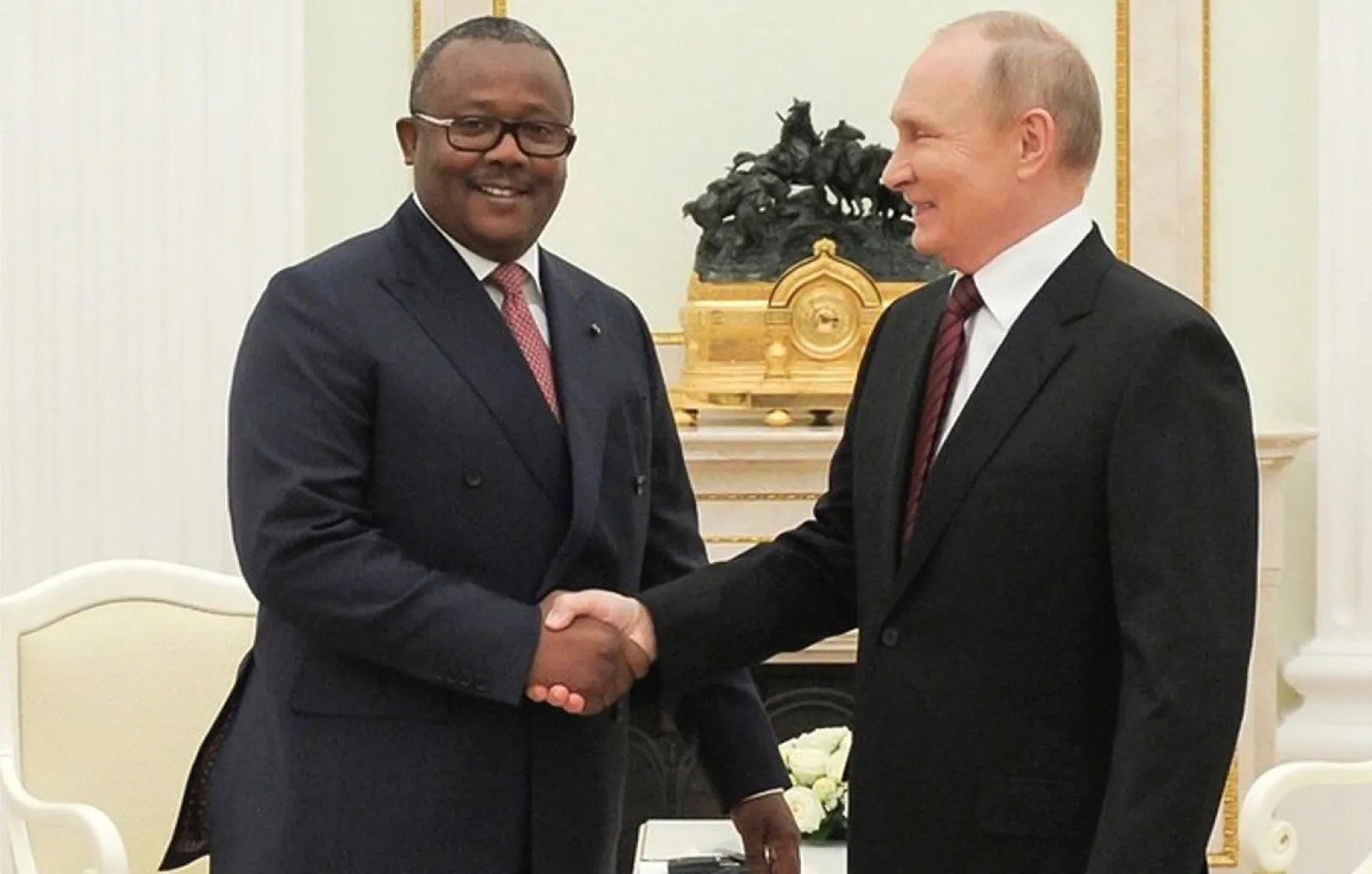 Владимир Путин заявил об общности подходов РФ и Гвинеи-Бисау к мировой повестке