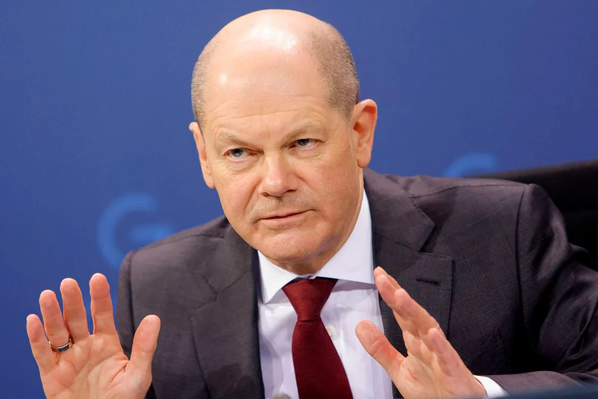 Кацлер ФРГ Олаф Шольц 