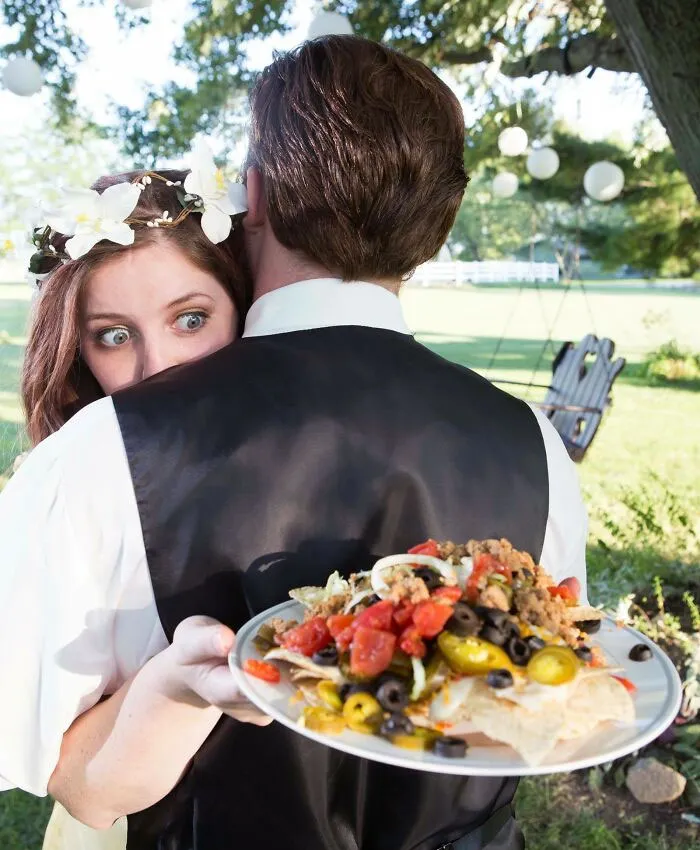 «Пожалуй, это самое лучшее фото с моей свадьбы».