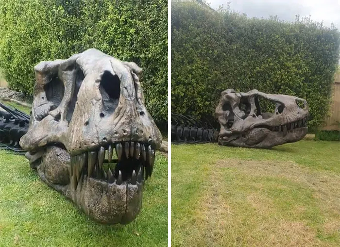 «Доделал голову и позвоночник динозавра. Скоро начну печатать ребра».