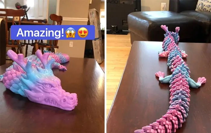 Наконец-то мой дракон готов.