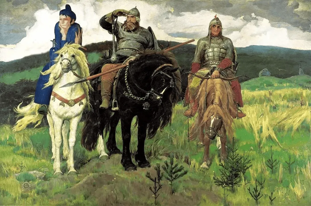 «Богатыри» Виктора Васнецова.