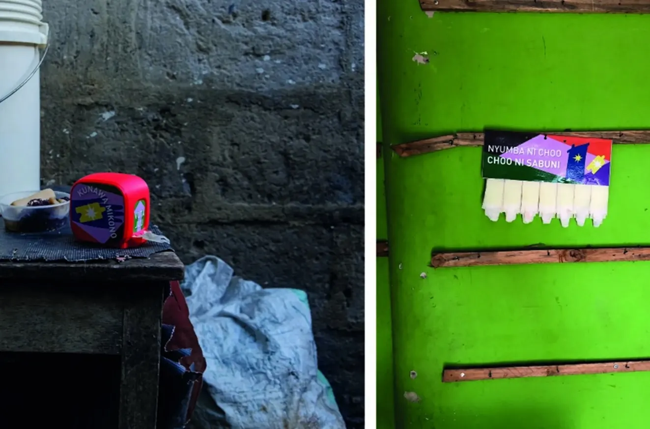 Tab Soap поставляется в рулонах (слева) или в отрывной версии (справа).