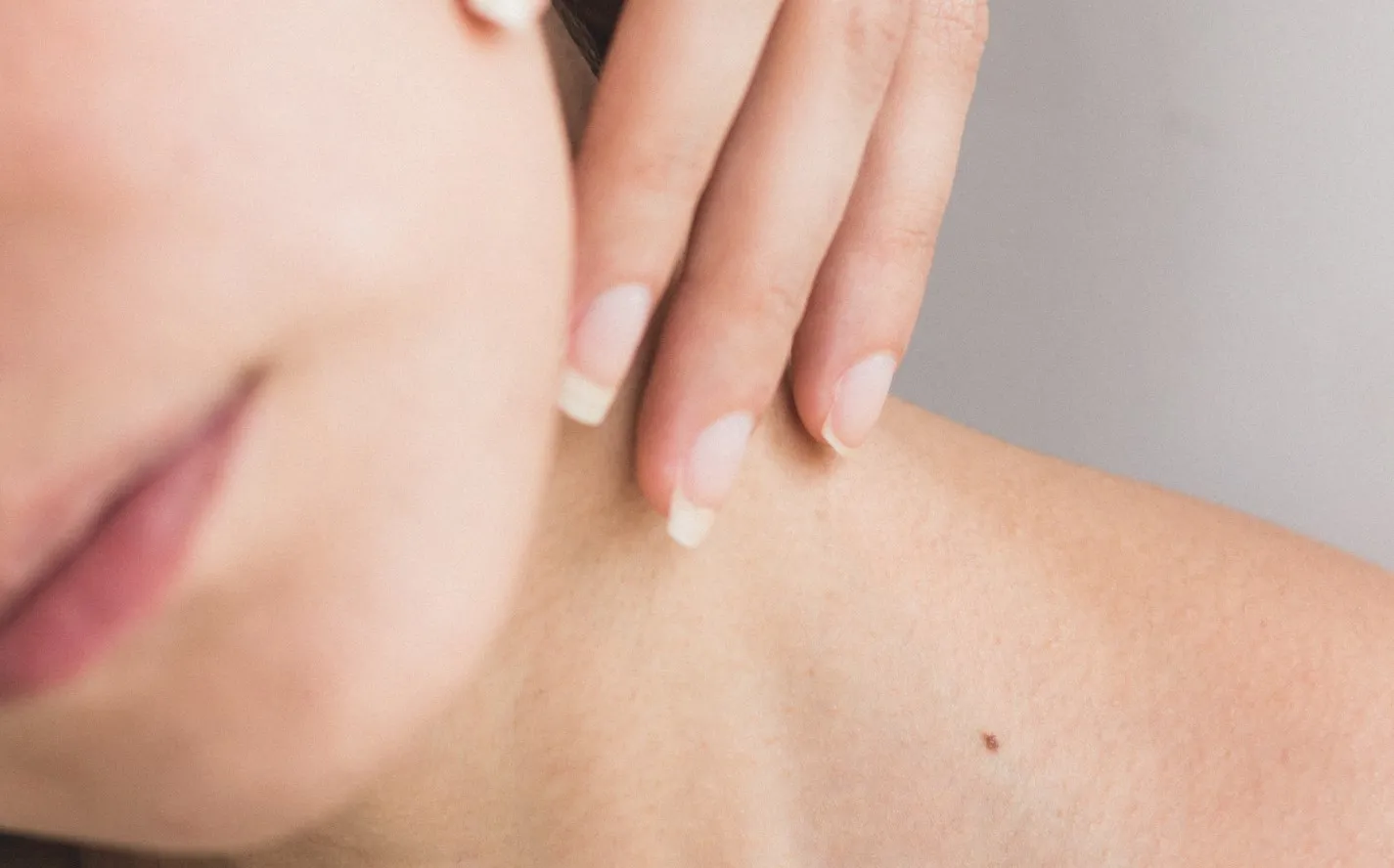 Чистая кожа.